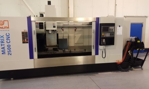 CNC obráběcí centrum Matrix 2500 CNC - efektivní řešení obrábění i pro velmi velké díly