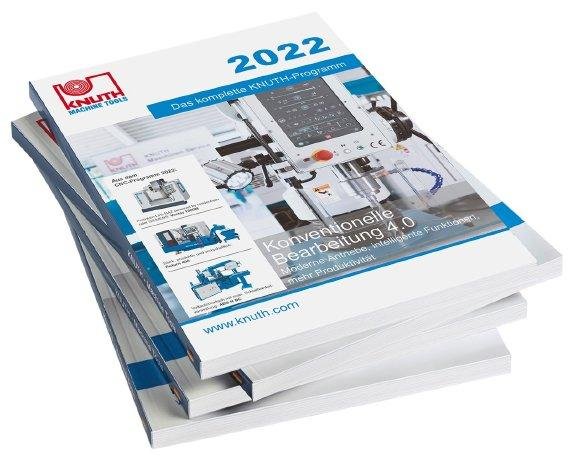 Nový kompletní katalog strojů KNUTH 2022  v češtině k dispozici