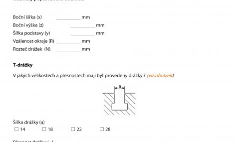 Poptávkový formulář Stolle I.